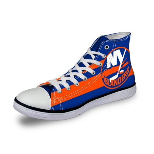 New York Islanders 3D NHL Fans Casual Canvas Shoes Sport
