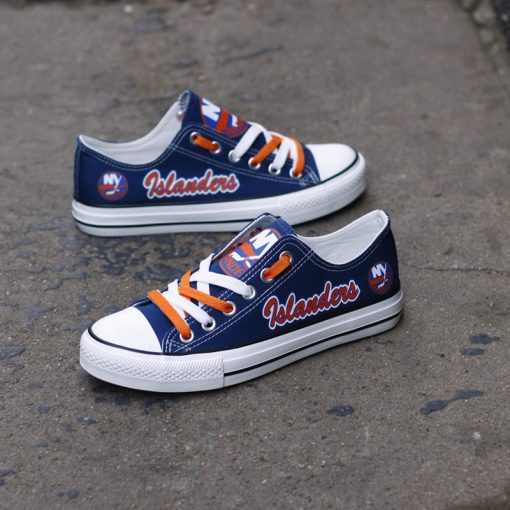 New York Islanders Limited Low Top Canvas Shoes Sport