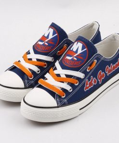 New York Islanders Limited Fans Low Top Canvas Sneakers