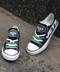 New York Jets Limited Low Top Canvas Sneakers