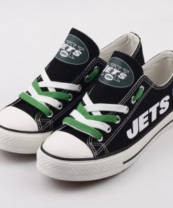 New York Jets Low Top Canvas Sneakers