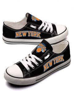 New York Knicks Low Top Canvas Shoes Sport