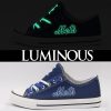 New York Mets Limited Luminous Low Top Canvas Sneakers