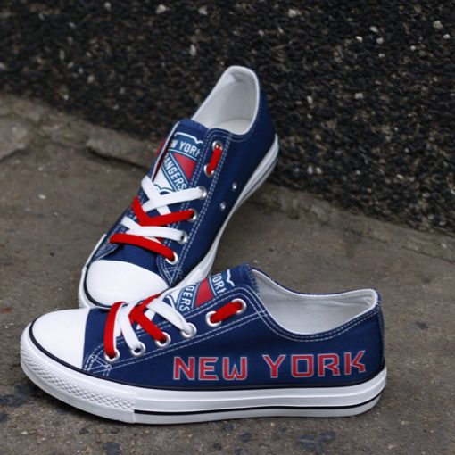 New York Rangers Limited Low Top Canvas Sneakers