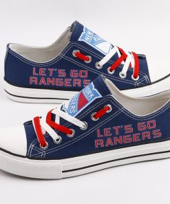 New York Rangers Limited Low Top Canvas Shoes Sport