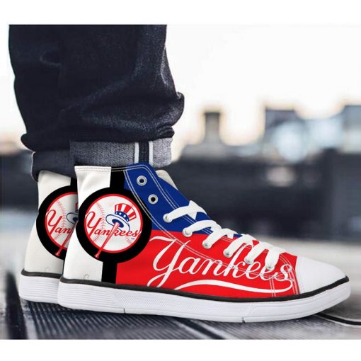 New York Yankees Lace-Up Shoes Sport