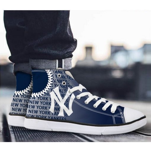 New York Yankees Casual Canvas Shoes Sport