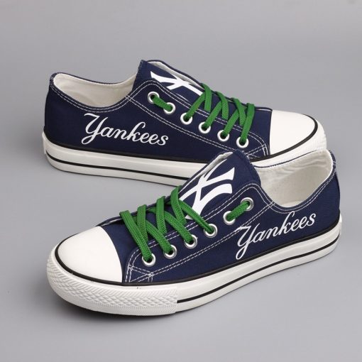 New York Yankees Limited Low Top Canvas Sneakers