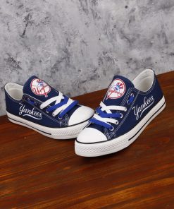 New York Yankees Low Top Canvas Shoes Sport