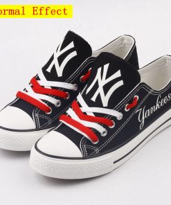 New York Yankees Limited Luminous Low Top Canvas Sneakers