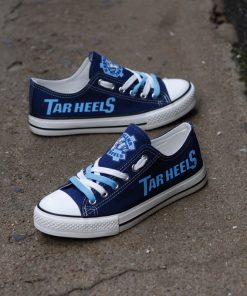 North Carolina Tar Heels Limited Low Top Canvas Shoes Sport