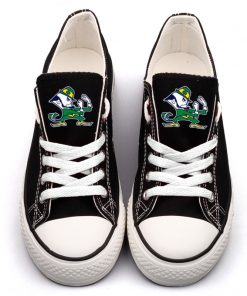 Notre Dame Fighting Irish Limited Low Top Canvas Sneakers