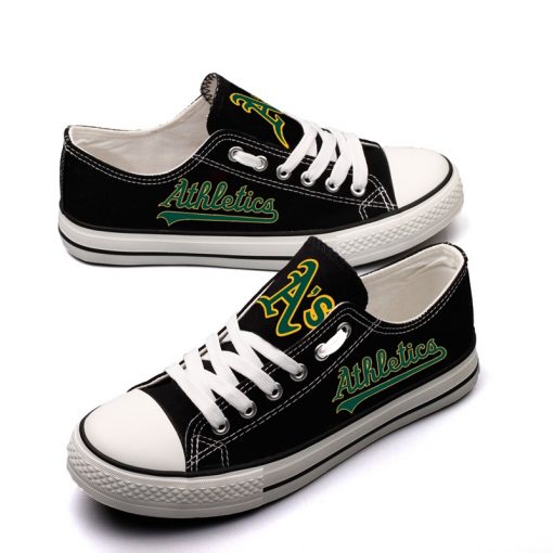 Oakland Athletics Limited Low Top Canvas Shoes Sport Sneakers