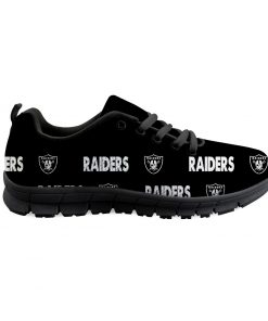 Oakland Raiders Custom 3D Running Shoes
