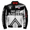 Oakland Raiders Fans Bomber Jacket Unisex