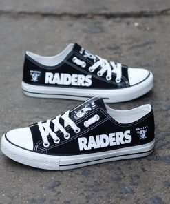 Raiders Limited Low Top Canvas Shoes Sport