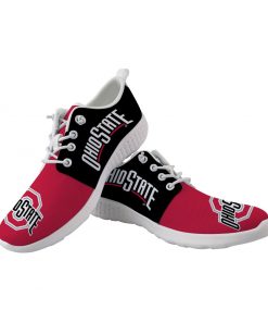 Ohio State Buckeyes Customize Low Top Sneakers