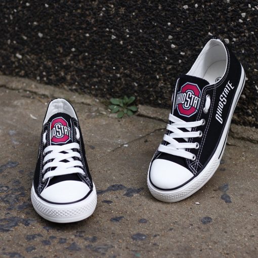 Ohio State Buckeyes Limited Low Top Canvas Sneakers