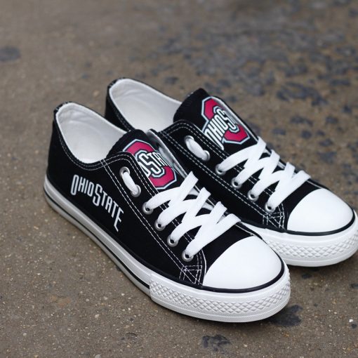 Ohio State Buckeyes Limited Low Top Canvas Sneakers