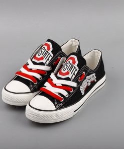 Ohio State Buckeyes Limited Low Top Canvas Shoes Sport