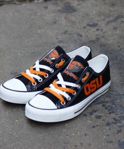 Oregon State Beavers Limited Low Top Canvas Shoes Sport