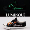 Oregon State Beavers Limited Luminous Low Top Canvas Sneakers