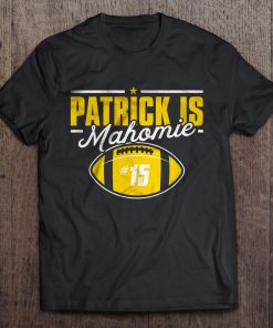 Patrick Is Mahomie 15 Kansas Streetwear Harajuku City 100 Cotton Men S Tshirt Chiefs Tshirts