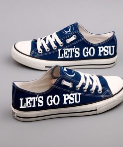 Penn State Nittany Lions Limited Fans Low Top Canvas Shoes Sport
