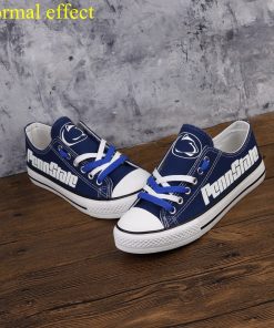 Penn State Nittany Lions Limited Luminous Low Top Canvas Sneakers
