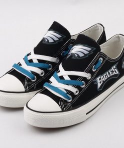 Philadelphia Eagles Limited Fans Low Top Canvas Sneakers