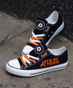 Philadelphia Flyers Limited Low Top Canvas Shoes Sport