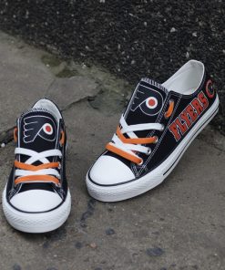 Philadelphia Flyers Low Top Canvas Shoes Sport