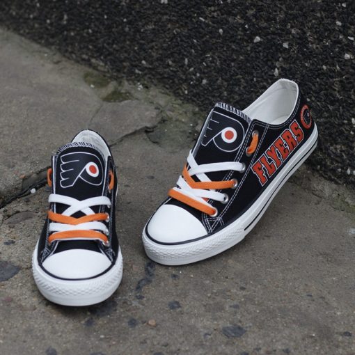 Philadelphia Flyers Low Top Canvas Shoes Sport