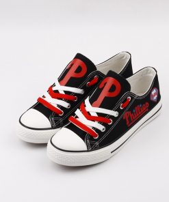 Philadelphia Phillies Limited Low Top Canvas Sneakers