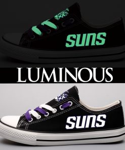 Phoenix Suns Limited Fans Luminous Low Top Canvas Sneakers