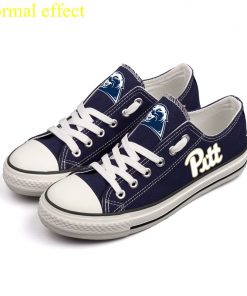 Pittsburgh Panthers Limited Luminous Low Top Canvas Sneakers