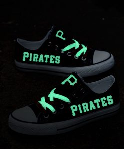 Pittsburgh Pirates Limited Luminous Low Top Canvas Sneakers