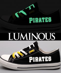 Pittsburgh Pirates Limited Luminous Low Top Canvas Sneakers