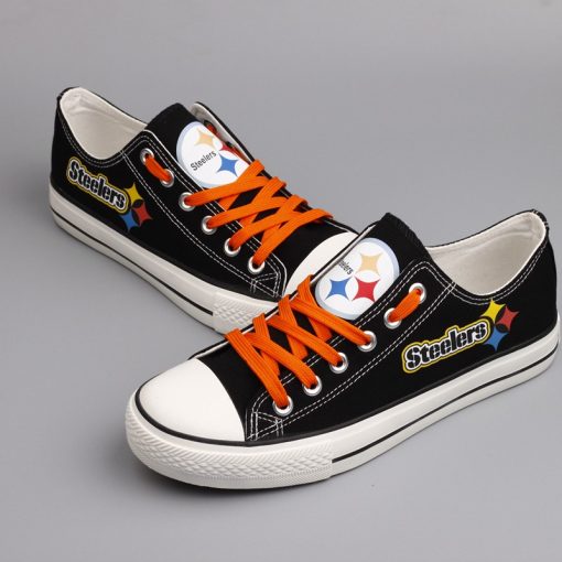 Pittsburgh Steelers Limited Low Top Canvas Shoes Sport