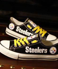 Pittsburgh Steelers Low Top Canvas Sneakers