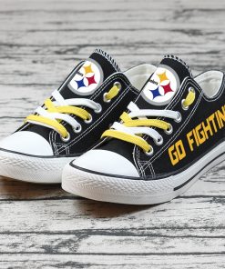 Pittsburgh Steelers Low Top Canvas Shoe Sport