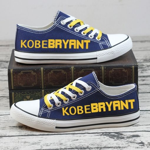 Kobe Bryant Black Mamba 24 Commemorate Canvas Sneakers
