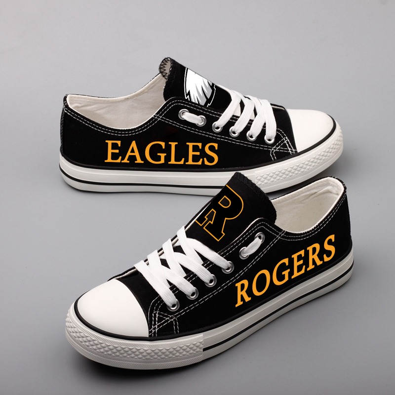 Rogers Eagles Limited High School Students Low Top Canvas Sneakers ...