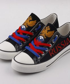 Russia National Team Low Top Canvas Sneakers