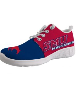 SMU Mustangs Customize Low Top Sneakers College Students