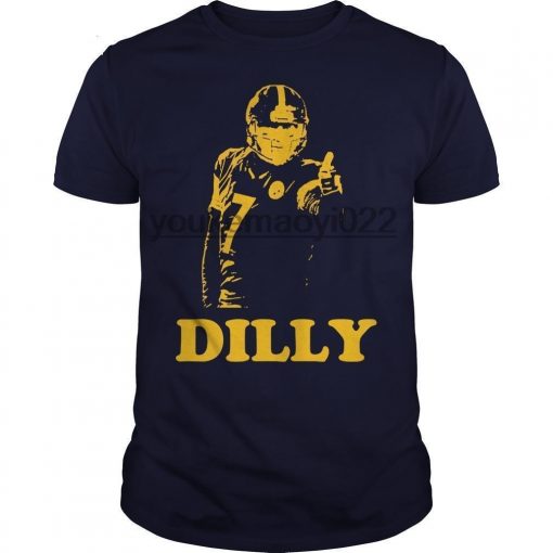 STEELERS Ben Roethlisberger DILLY DILLY T Shirt Cool Casual pride t shirt men Unisex New Fashion