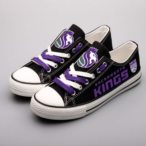 Sacramento Kings Limited Low Top Canvas Sneakers