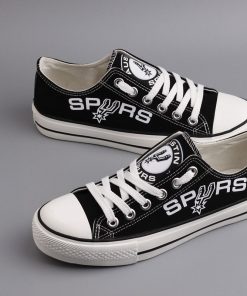 San Antonio Spurs Low Top Canvas Shoes Sport