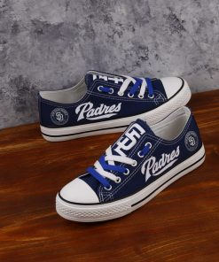 San Diego Padres Limited Low Top Canvas Sneakers