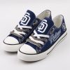 San Diego Padres Limited Low Top Canvas Shoes Sport